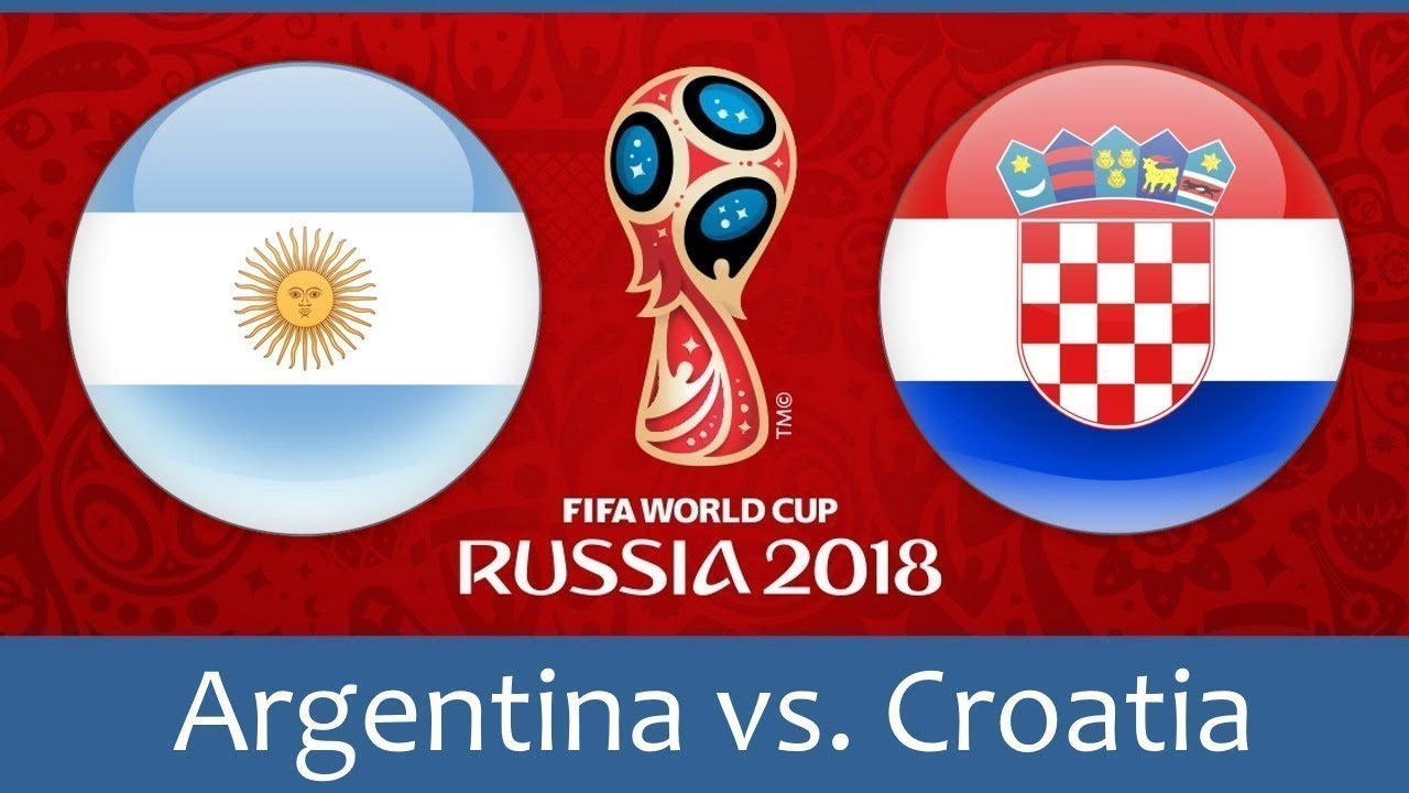 World Cup 2018, Argentina vs Croatia