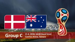 World Cup 2018, Denmark vs Australia