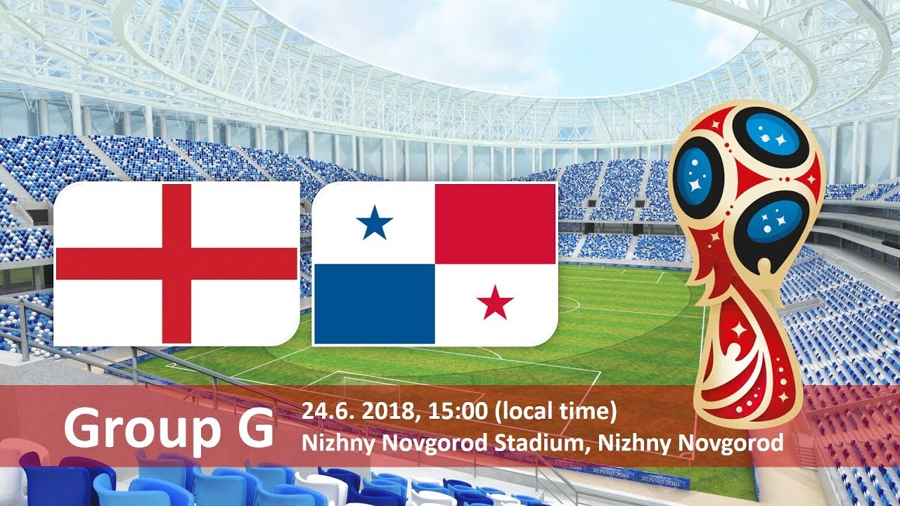 World Cup 2018, England vs Panama