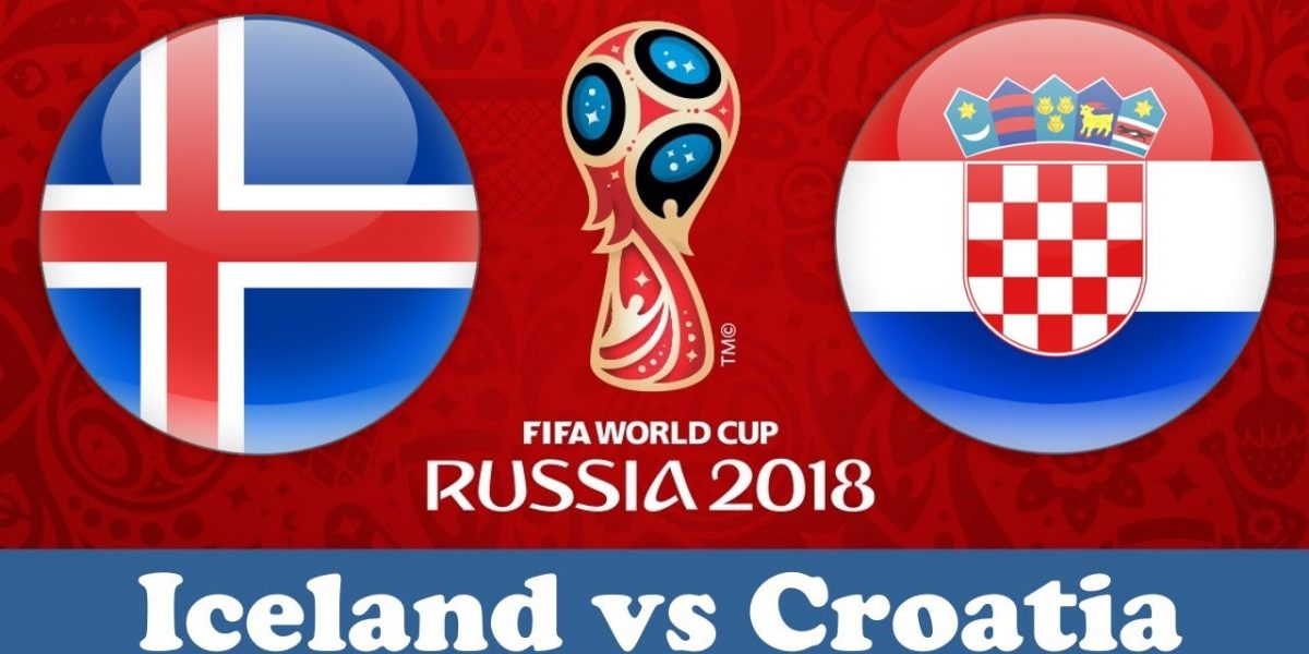 World Cup 2018, Iceland vs Crotia