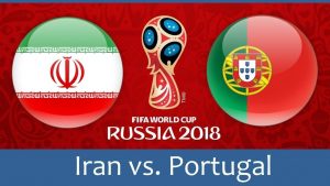 World Cup 2018, Iran vs Portugal