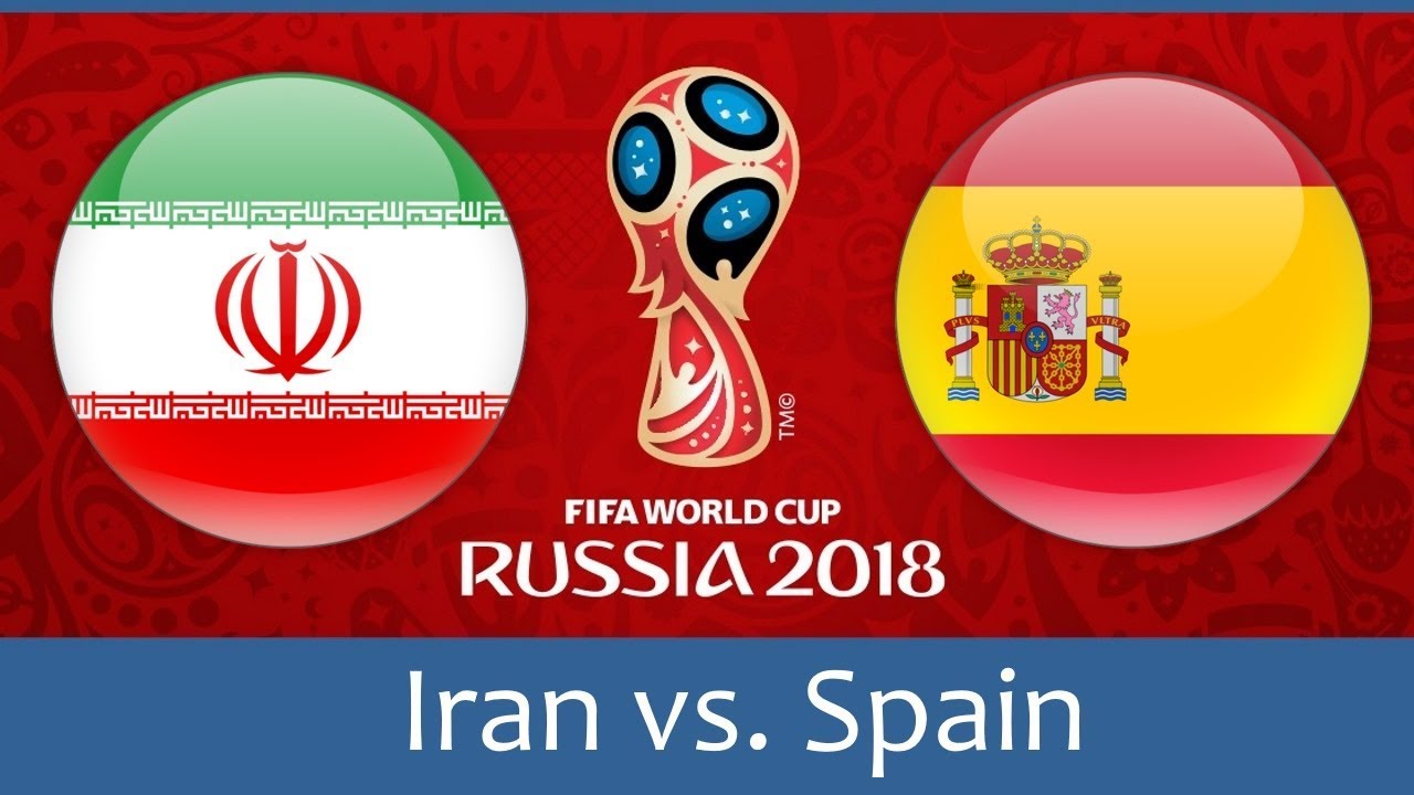 World Cup 2018, Iran vs Spain