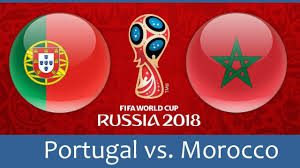 World Cup 2018, Portugal vs Morocco