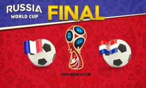 World Cup 2018, France vs Croatia